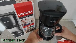 Cafeteira fácil e prática #lenoxx