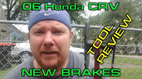 2006 CRV Replacing Brakes and Brake Caliper Tool Review - Tutorial - DIY