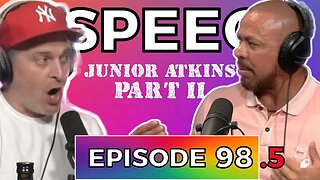 Prison fights and Smuggling 3kg of Cocaine with Junior Atkins PART 2 - 3 Speech Podcast #98.5