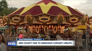 Erie County Fair to announce concert lineups