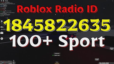 Sport Roblox Radio Codes/IDs
