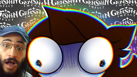 REACTION "I caved and tried Genshin Impact..." by Jaiden Animations