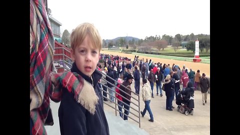 Little Boy Blames Mom for His Horse Losing