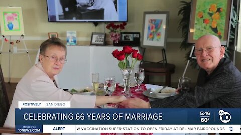 Couple celebrates 66th year wedding aniversary