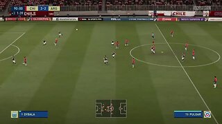 Chile 2021 FIFA World Cup Qualifier Match 16 VS Argentina (3-9-3)
