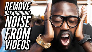 How To Remove Background Noise From Your Videos It's Like Magic