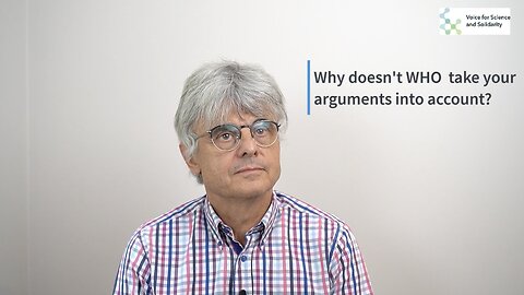 WHO and the pandemic t(h)reat(h)y - Why doesn't WHO take your arguments into account?