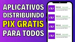 [LIBEROU R$20 DE GRAÇA] APPs que Pagam Via Pix Rápido e Já Pode Sacar NA HORA (Saquei Várias Vezes)