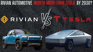 Will Rivian Automotive Be Worth More Than Tesla by 2030?