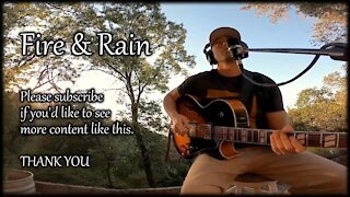 Fire and Rain [ CREATIVE cover ] from the Top of the World