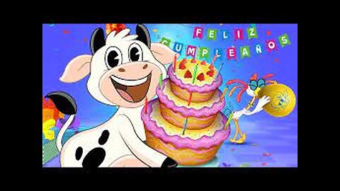 Cumpleaños Feliz | La Vaca Lola | Niños aprendiendo | niño poema