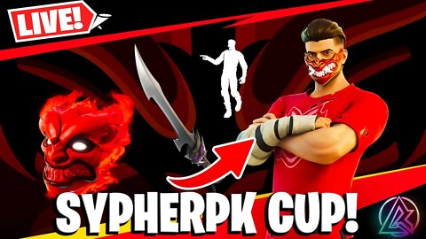 🔴 SYPHERPK CUP LIVE! WIN SYPHERPK SKIN EARLY IN FORTNITE