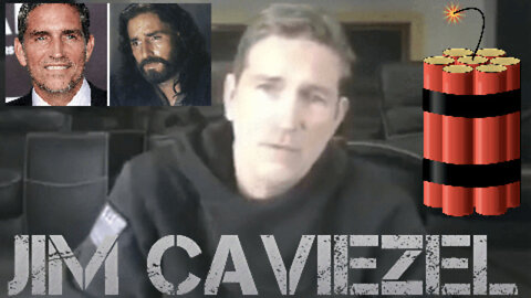 Jim Caviezel is talking about adrenochrome to a livestream of at least 500,000 people