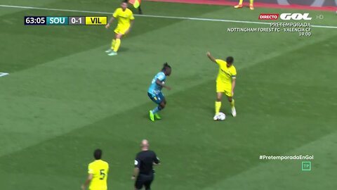 Joe Aribo with a brilliant solo goal for Southampton vs. Villarreal