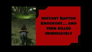 ARK: Instant Raptor Knockout... and Then Immediately Killed