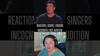 REACTION | GOSPEL SINGERS INCOGNITO | BGT AUDITION #shorts #viral #bgt #reaction #music #audition