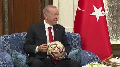 President Erdogan meets with Emir of Qatar Al Sani