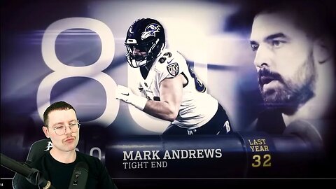 Rugby Player Reacts to MARK ANDREWS (TE, Ravens) #80 The Top 100 NFL Players of 2023