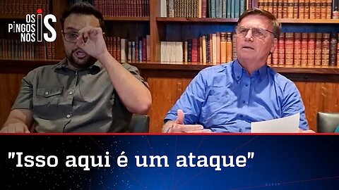 Bolsonaro sobe o tom contra Moraes e chama ordem do ministro de covardia