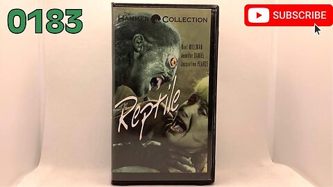 [0183] Bonus Features from THE REPTILE (1966) [#VHSRIP #thereptile #thereptileVHS]