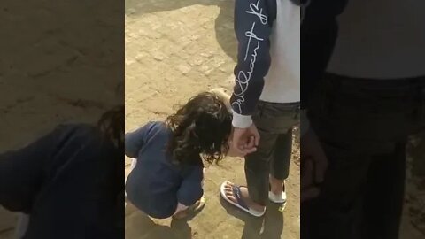 Anaya Play With Cute Puppy's 😘 Don't Touch Darty Puppy's 🤬 #shorts #funny
