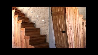 Homemade Closet Stairs for Support & Storage | Earthbag Construction | Weekly Peek Ep32