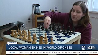 Local woman shines in world of chess