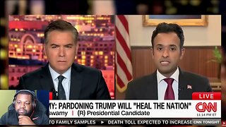 Vivek Rameswamy Leaves CNN's Jim Acosta Speechless on Trump Indictment Arguments