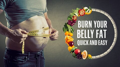 How To Burn Belly FAT Quick And Easy.