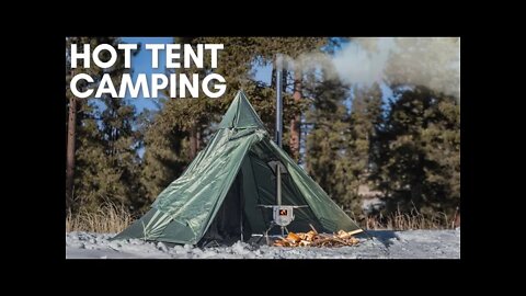 Winter Camping in a Hot Tent… Gone Wrong?