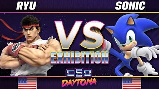 Ryu vs. Sonic - SSBU Demo - CEO 2018