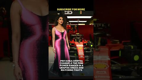 Priyanka Chopra Channels the Pink Power Ranger