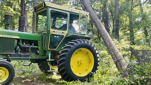 Tractor Pull - John Deere 4010 vs Red Oak
