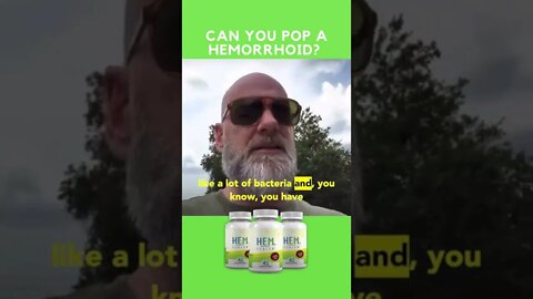 Can You Pop A Hemorrhoid?