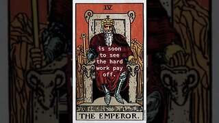 TAROT- The Emperor ~ What is in the cards? #shorts