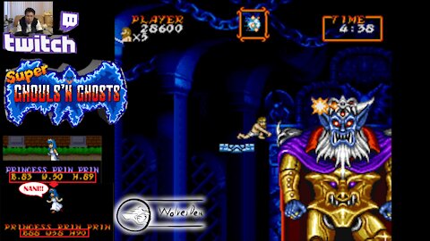 (SNES) Super Ghouls 'n Ghosts - 04...took me much longer than expected (non legit play save state)p3