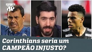 O Corinthians seria um campeão INJUSTO? Repórter CALA os antis!