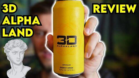 3D ALPHALAND Lemonade Energy Drink Review