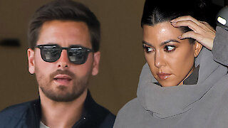 Scott Disick SPOTTED Leaving Kourtney Kardashians House After Spending The Night For Her Birthday!