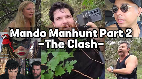 Mando Manhunt Part 2 - Ice Poseidon Austin Scavenger Hunt
