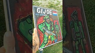 GI Joe SGT Stalker Action Figure Painting