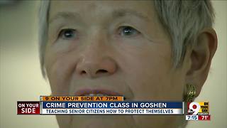 Teaching seniors to protect themselves from criminals