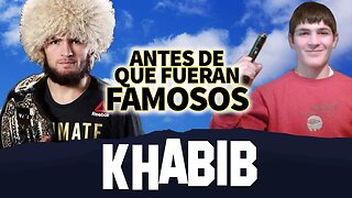 KHABIB | Antes De Que Fueran Famosos | UFC vs CONOR McGREGOR