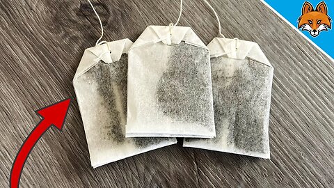 THEREFORE you should NEVER throw away used Tea Bags 💥 (GENIUS Trick) 🤯