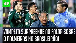 "É VERDADE, cara! Se o Palmeiras..." OLHA como Vampeta SURPREENDEU sobre a LUTA pelo Brasileirão!