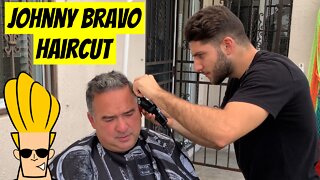 The Johnny Bravo Haircut Tutorial 2020