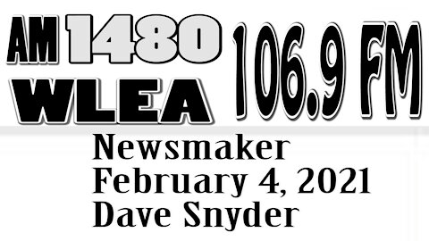 Wlea Newsmaker, February 4, 2021, Dave Snyder