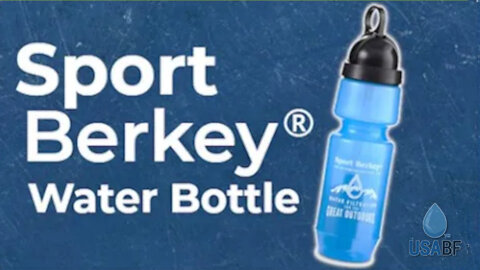Sport Berkey® Water Bottle 2020, USA Berkey Filters