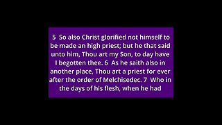 Is Christ a High Priest? 🙌 #shorts #Jesus #jesuschrist