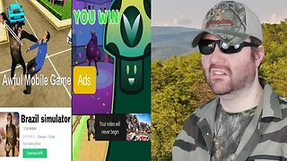 [Vinesauce] Vinny - Awful Mobile Game Ads REACTION!!! (BBT)